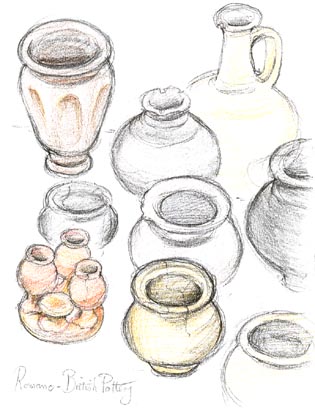 Roman pottery