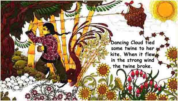 Dancing Cloud's kite