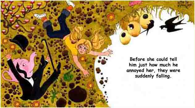 Mt Blot falls off a cliff