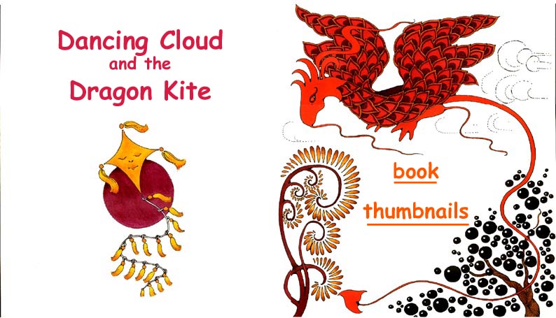 Dancing Cloud and the Dragon Kite